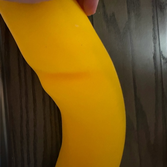 VIRAL New Laffy Snacks Squishy Stretchy Jumbo Banana Stress Reliever Toy 18" NWT - Picture 5 of 6